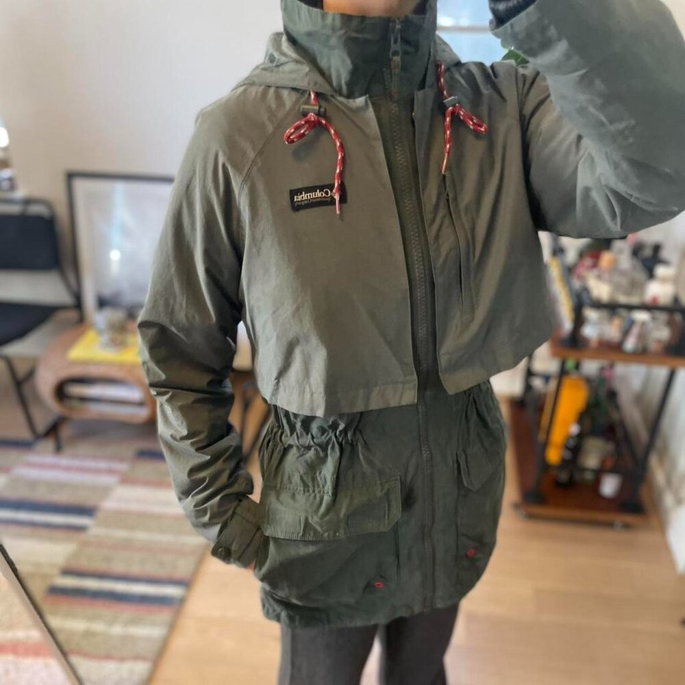 Columbia water repellent winter coat
